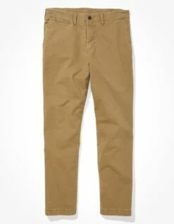 AE Flex Relaxed Straight Lived-In Khaki Pant -AMERICAN EAGLE Sales 0124 4764 238 f