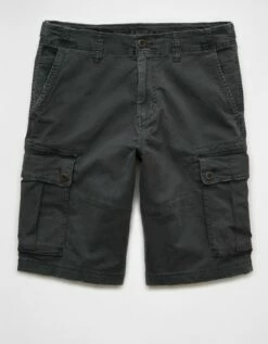 AE Flex 12" Lived-In Longer Length Cargo Short -AMERICAN EAGLE Sales 0132 7280 167 f