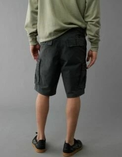AE Flex 12" Lived-In Longer Length Cargo Short -AMERICAN EAGLE Sales 0132 7280 167 ob