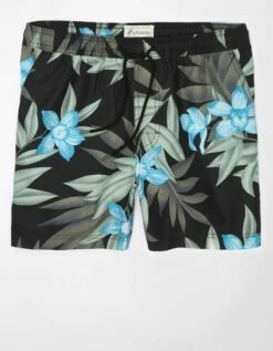 AE 5.5" Tropical Swim Trunk -AMERICAN EAGLE Sales 0133 7442 001 f