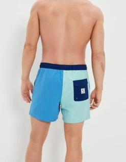 AE 5.5" Color-Block Swim Trunk -AMERICAN EAGLE Sales 0133 7494 938 ob