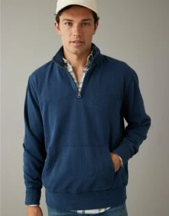 AE Super Soft Quarter-Zip Sweatshirt