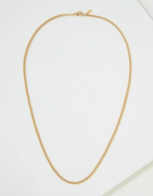 AEO Gold Chain Necklace 4 AEO Gold Chain Necklace -AMERICAN EAGLE Sales 0224 7518 709 f
