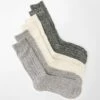 AE Chunky Boot Sock 3-Pack 1 AE Chunky Boot Sock 3-Pack -AMERICAN EAGLE Sales 0225 7407 989 f