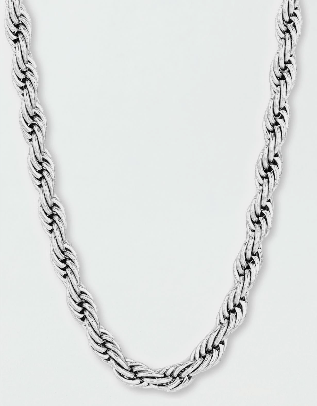 West Coast Jewelry Stainless Steel Spiga Chain Necklace 3 West Coast Jewelry Stainless Steel Spiga Chain Necklace