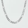 West Coast Jewelry Stainless Steel Figaro Chain Necklace -AMERICAN EAGLE Sales 0508 0049 013 f