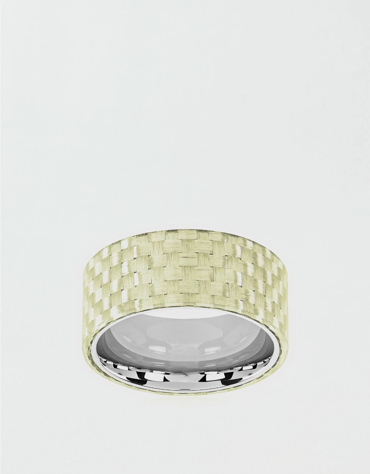 West Coast Jewelry Stainless Steel Overlay Glossy Ring 4 West Coast Jewelry Stainless Steel Overlay Glossy Ring - Image 2