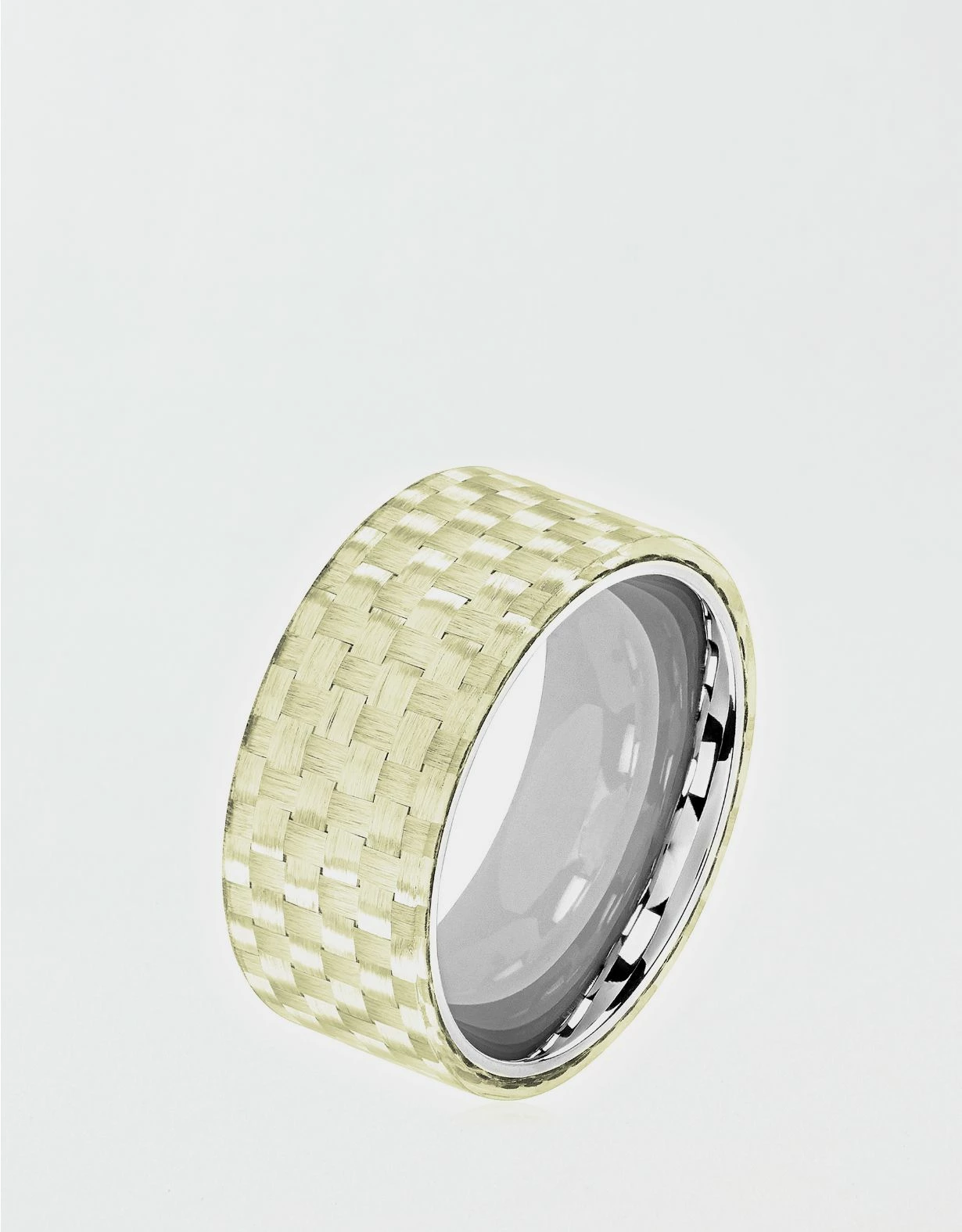 West Coast Jewelry Stainless Steel Overlay Glossy Ring 3 West Coast Jewelry Stainless Steel Overlay Glossy Ring