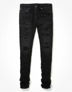 AE AirFlex+ Patched Stacked Skinny Jean 7 AE AirFlex+ Patched Stacked Skinny Jean -AMERICAN EAGLE Sales 1113 6028 080 f