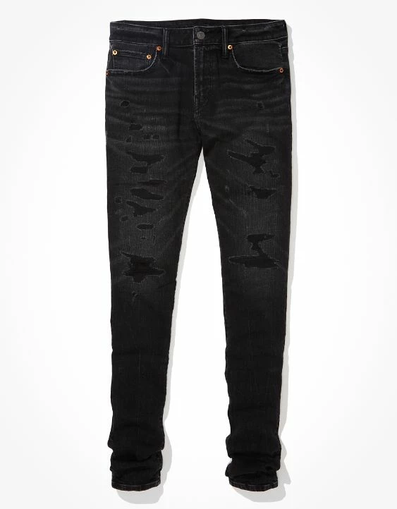 AE AirFlex+ Patched Stacked Skinny Jean 5 AE AirFlex+ Patched Stacked Skinny Jean - Image 3