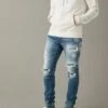 AE AirFlex 360 Patched Stacked Jean 1 AE AirFlex 360 Patched Stacked Jean -AMERICAN EAGLE Sales 1113 6696 537 of