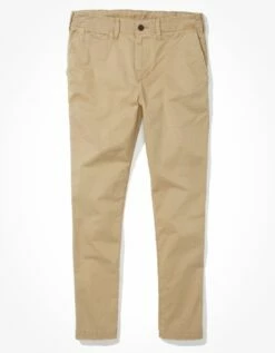 AE Flex Slim Lived-In Khaki Pant -AMERICAN EAGLE Sales 1120 4578 281 f