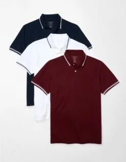 AE Super Soft Legend Pique Polo Shirt 3-Pack