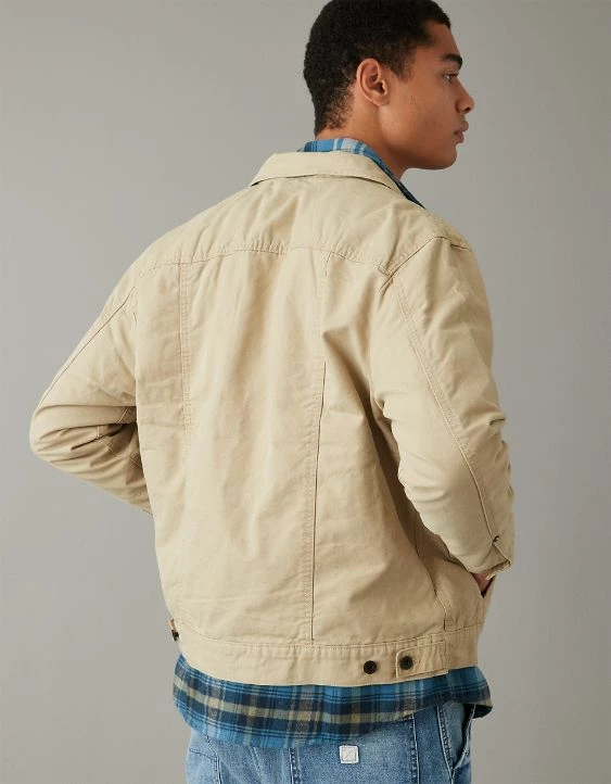 AE Canvas Trucker Jacket 4 AE Canvas Trucker Jacket - Image 2
