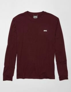 AE 24/7 Long-Sleeve T-Shirt -AMERICAN EAGLE Sales 2171 2970 613 f