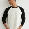 AE Super Soft Legend Raglan Long-Sleeve Thermal T-Shirt 1 AE Super Soft Legend Raglan Long-Sleeve Thermal T-Shirt -AMERICAN EAGLE Sales 2171 3541 001 of