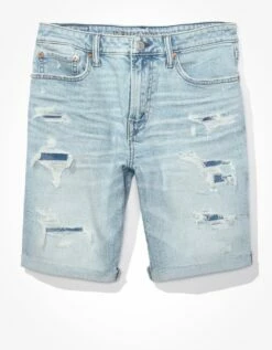 AE AirFlex+ 9" Denim Short 7 AE AirFlex+ 9" Denim Short -AMERICAN EAGLE Sales 3131 7472 893 f