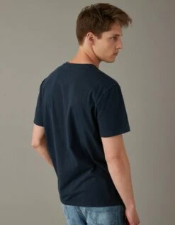 AE Super Soft Legend Henley -AMERICAN EAGLE Sales 4165 3400 410 ob