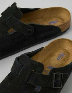 Birkenstock Men's Boston Soft Footbed Clog 7 Birkenstock Men's Boston Soft Footbed Clog -AMERICAN EAGLE Sales 7213 1802 001 d1