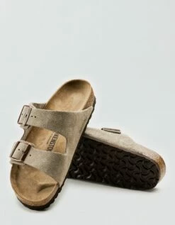 Birkenstock Men's Arizona Soft Footbed Suede Sandal -AMERICAN EAGLE Sales 7213 7503 256 d1