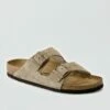 Birkenstock Men's Arizona Soft Footbed Suede Sandal -AMERICAN EAGLE Sales 7213 7503 256 f